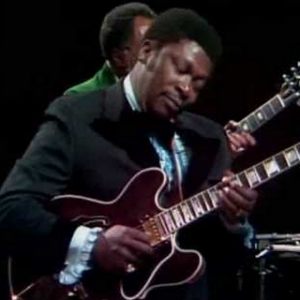 B.B. King, shown in an onstage performance in 1974, was born September 16, 1925, Itta Bena, MS. The master of the blues died May 14, 2015.